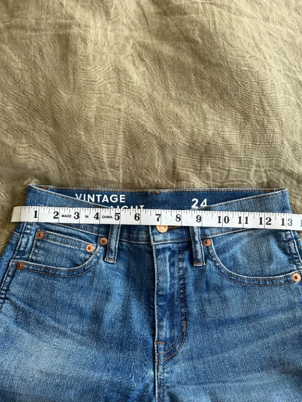 J. Crew Vintage Slim Straight Jean